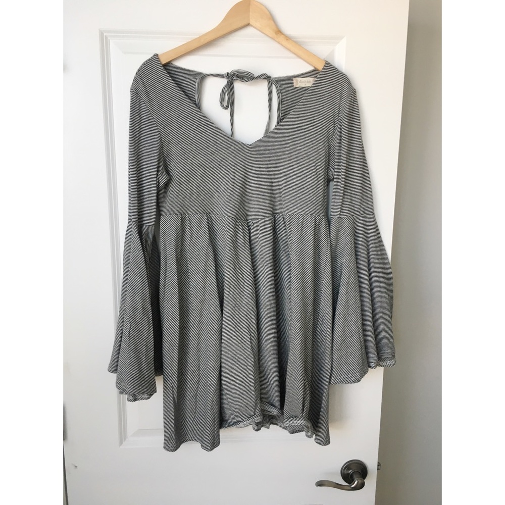 Short, long sleeved dress from Alter’d State.